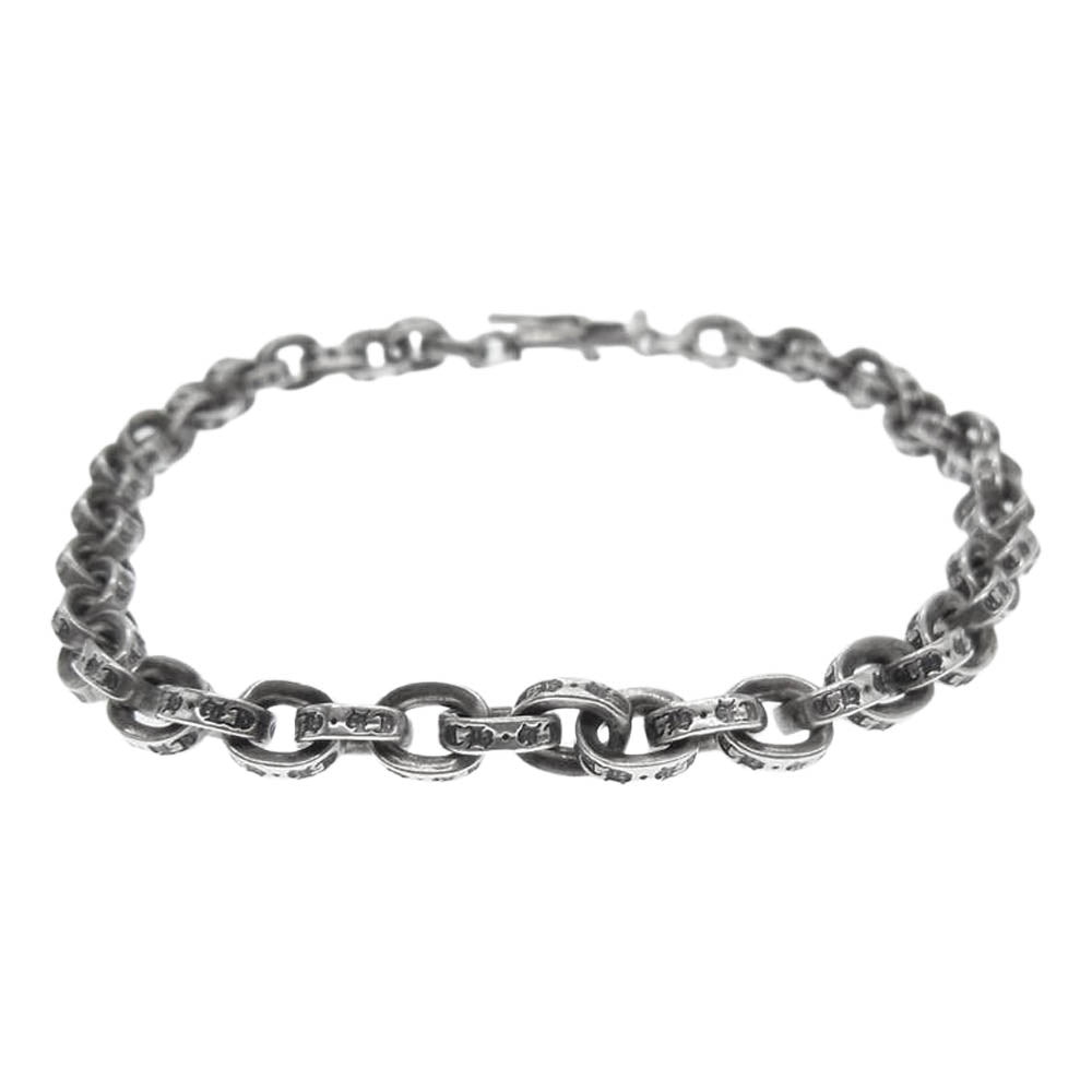 CHROME HEARTS クロムハーツ（原本無） ペーパーチェーン ブレスレット 8inch 8インチ シルバー系【中古】