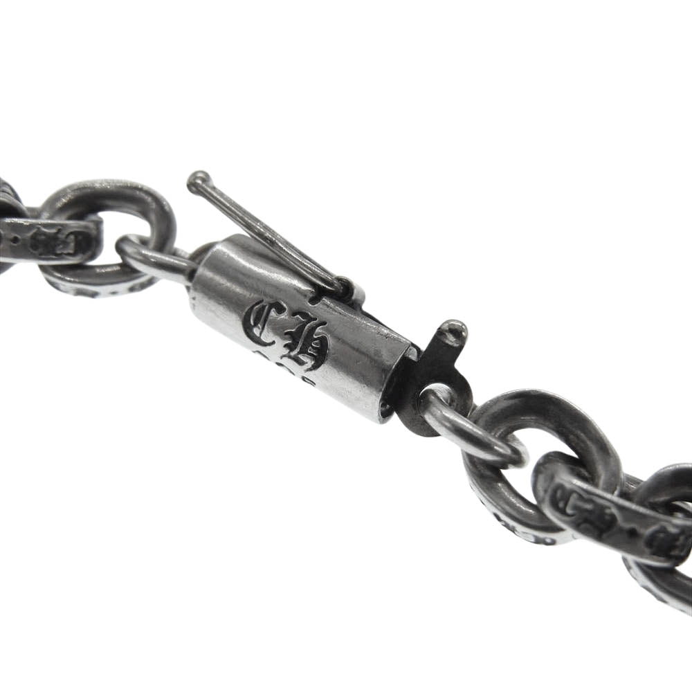 CHROME HEARTS クロムハーツ（原本無） ペーパーチェーン ブレスレット 8inch 8インチ シルバー系【中古】