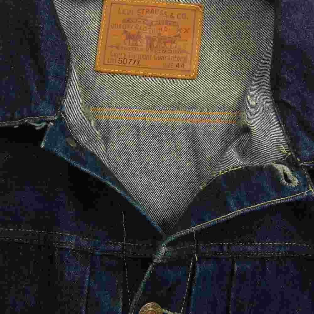 Levi's リーバイス 70507-0062  507XX 1953年 DENIM JKT 2nd MODEL デニムジャケット セカンドモデル インディゴブルー系 44【中古】