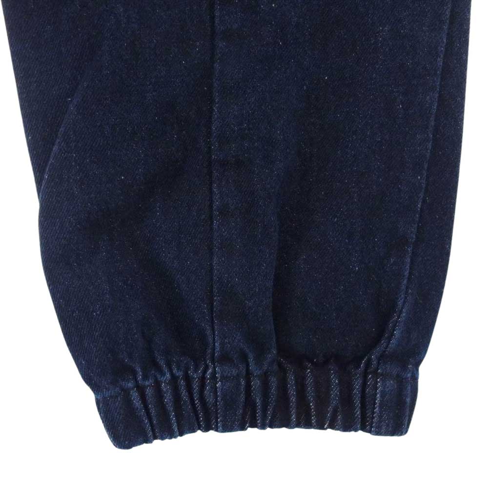 サプール  A0021-176 Denim Track Pants デニム トラックパンツ インディゴ インディゴブルー系 L【新古品】【未使用】【中古】