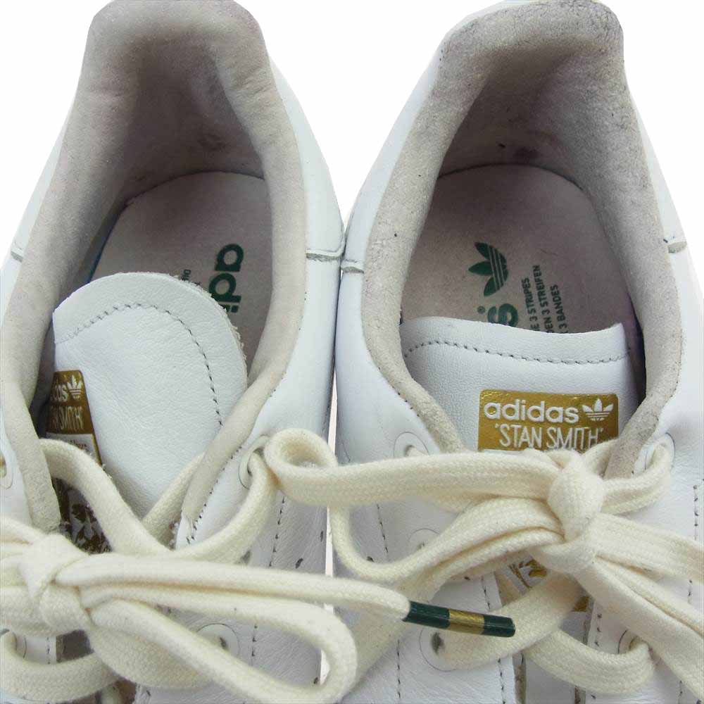 adidas アディダス DB3527 STAN SMITH スタンスミス ローカット スニーカー ホワイト系 オフホワイト系 26cm【中古】
