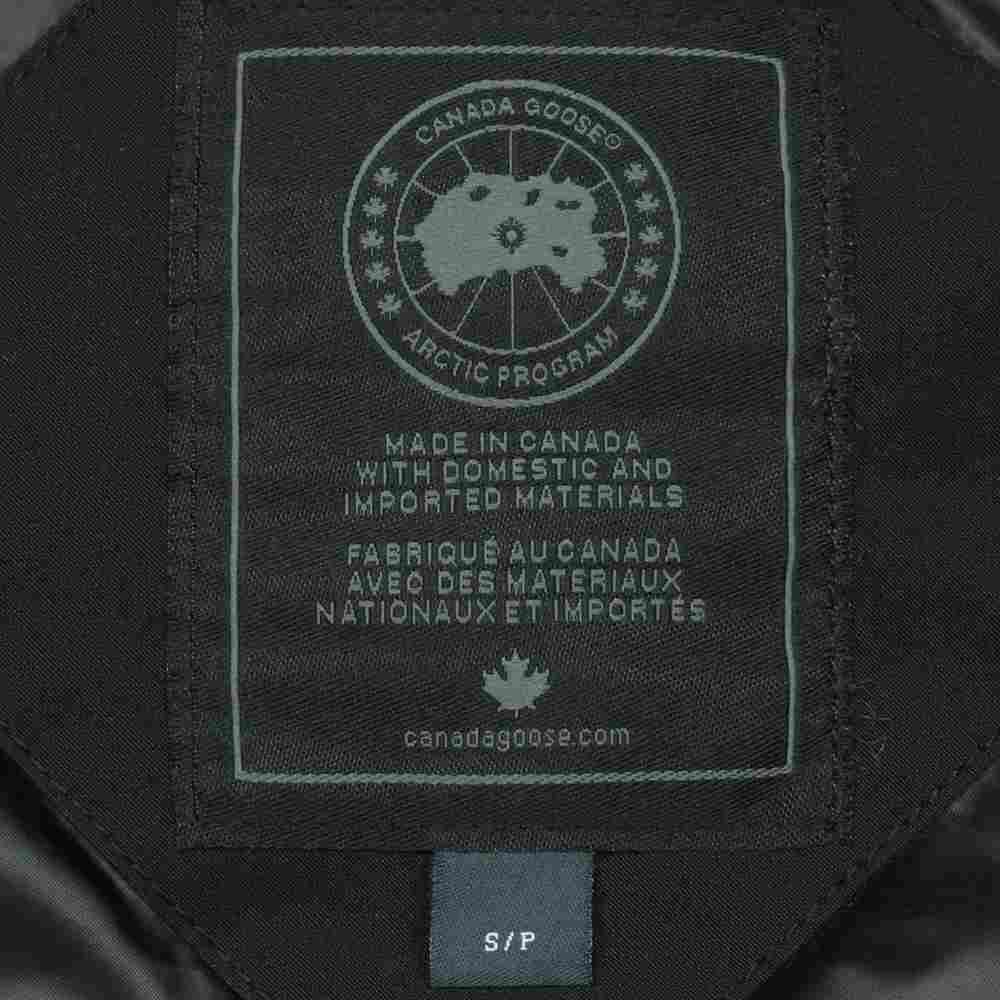 CANADA GOOSE カナダグース 3804MB 国内正規 サザビーリーグ BLACK LABEL MACMILLAN PARKA マクミラン パーカー ダウン ジャケット ブラック系 S【中古】