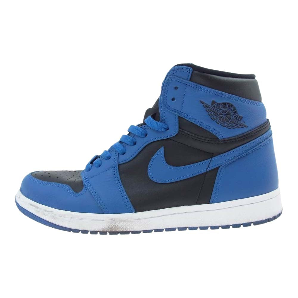 NIKE ナイキ AIR JORDAN 1 エアジョーダン 1 RETRO HIGH OG レトロ ハイカット スニーカー インディゴブルー系 ブラック系 27.5cm【中古】