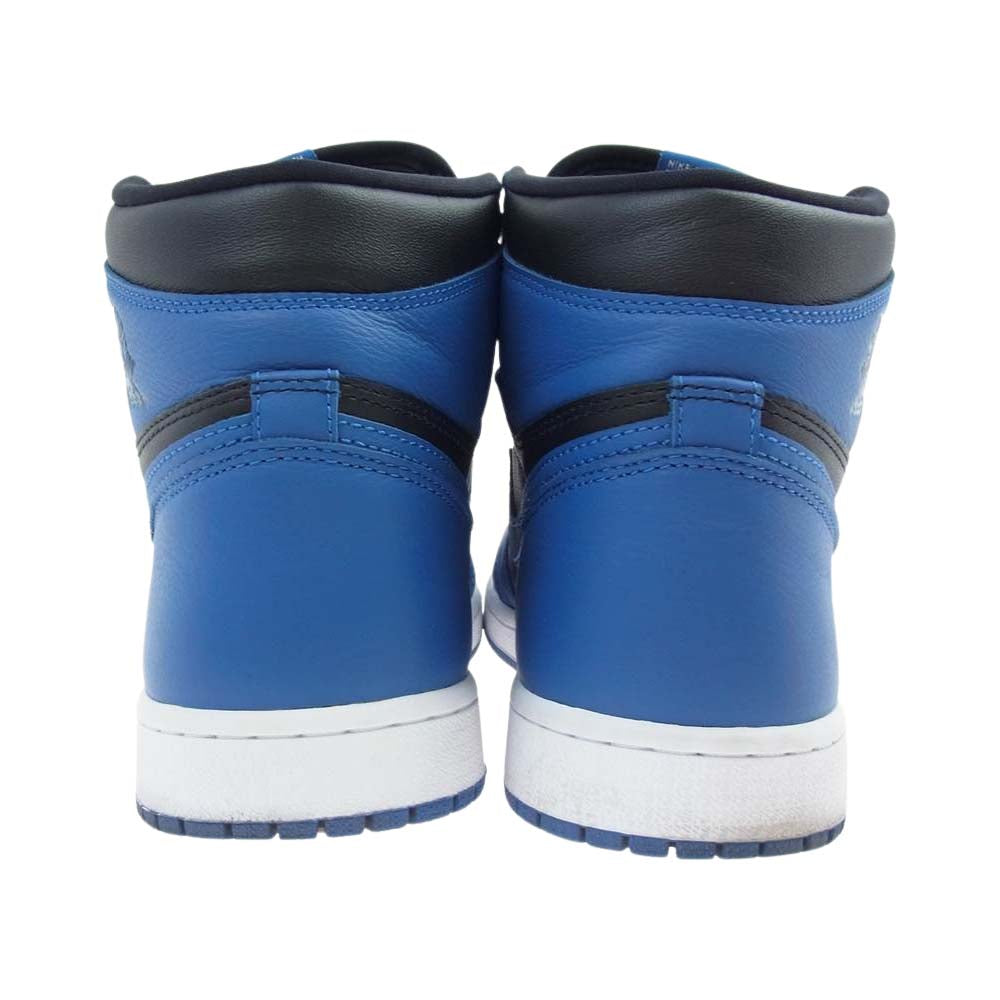 NIKE ナイキ AIR JORDAN 1 エアジョーダン 1 RETRO HIGH OG レトロ ハイカット スニーカー インディゴブルー系 ブラック系 27.5cm【中古】