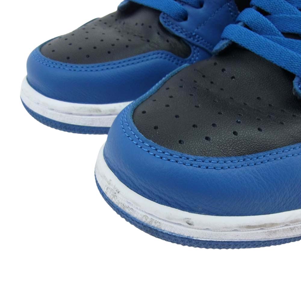 NIKE ナイキ AIR JORDAN 1 エアジョーダン 1 RETRO HIGH OG レトロ ハイカット スニーカー インディゴブルー系 ブラック系 27.5cm【中古】