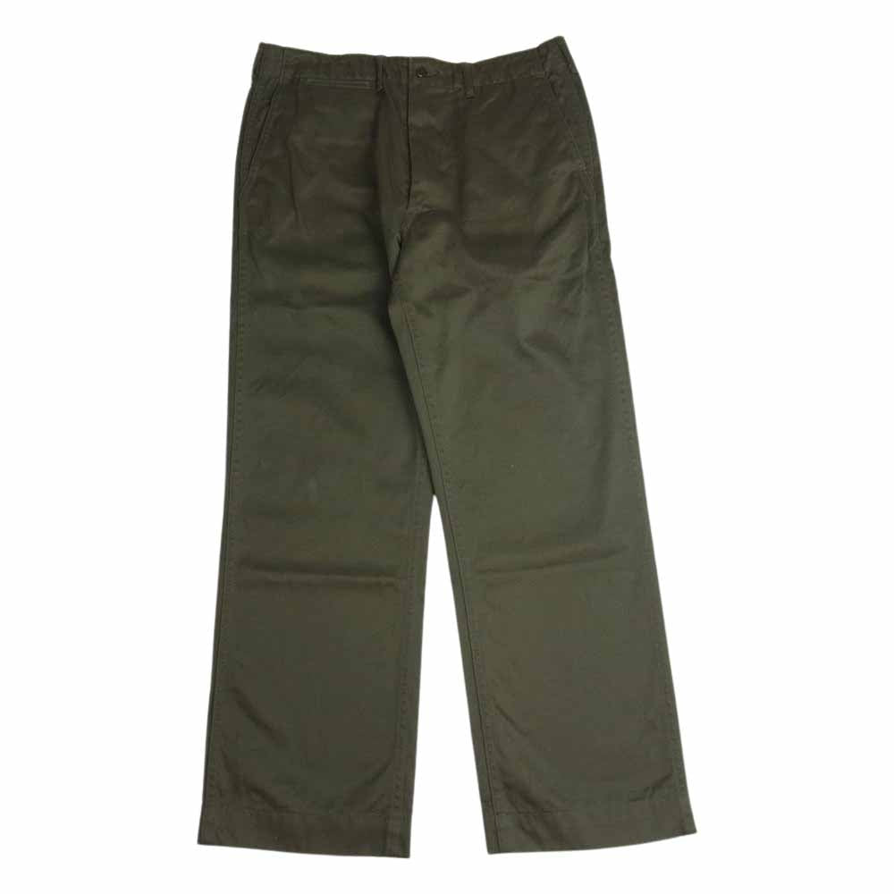 Buzz Rickson's バズリクソンズ BR40025 ORIGINAL SPEC CHINO オリジナル スペック チノ ワーク パンツ カーキ系 31【中古】