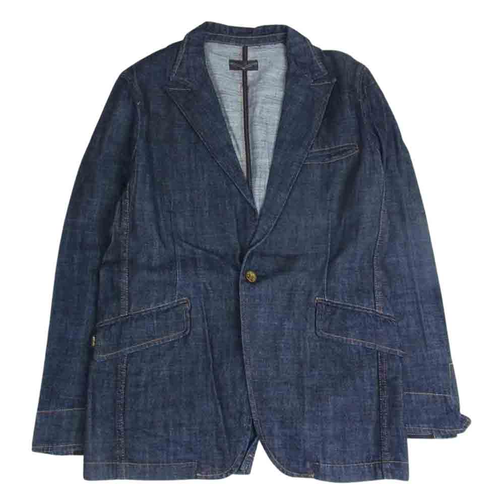 Levi's リーバイス Levi Strauss & Co テーラード デニム ジャケット インディゴブルー系 M【中古】