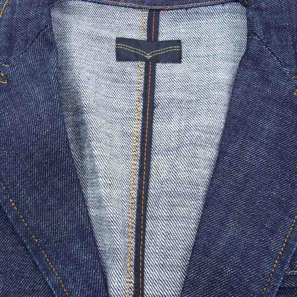 Levi's リーバイス Levi Strauss & Co テーラード デニム ジャケット インディゴブルー系 M【中古】