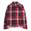 WOOLRICH ウールリッチ CPO チェック 裏フリース シャツ レッド系 M【中古】
