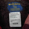 WOOLRICH ウールリッチ CPO チェック 裏フリース シャツ レッド系 M【中古】