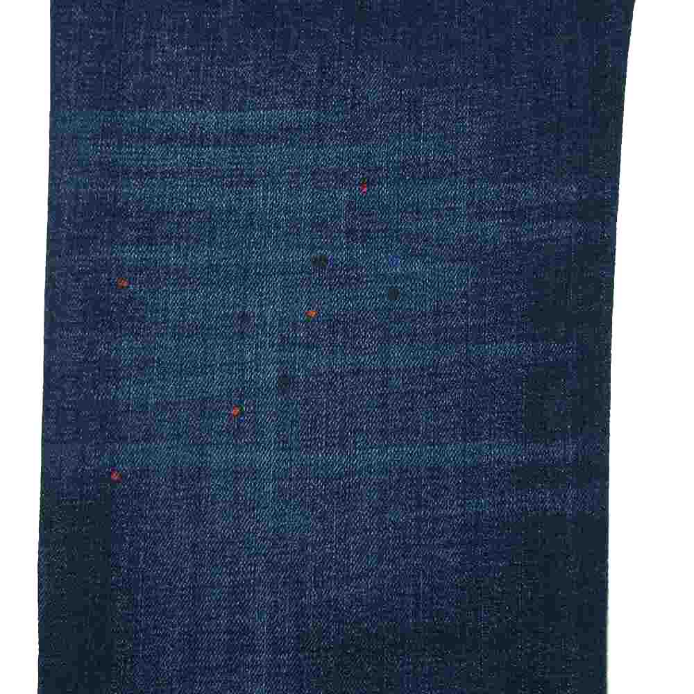 DSQUARED2 ディースクエアード 国内正規品 S74LB0767 S30664 DARK NIGHT RED SPOTS WASH COOL GUY JEANS ナンバリングパッチ ダメージ ペイント加工 クールガイ ジーンズ デニム パンツ インディゴブルー系 42【中古】