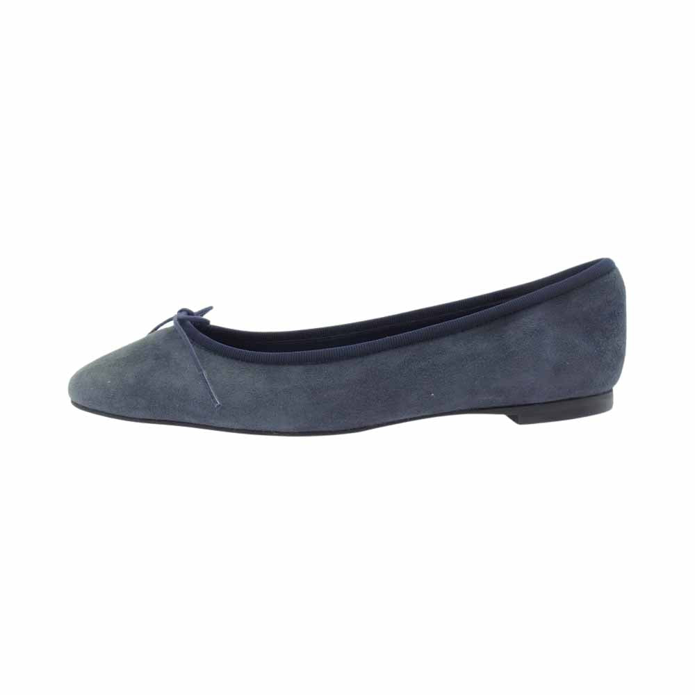 theory セオリー LUXE リュクス 03-9160870 フラット パンプス ネイビー系 36【中古】