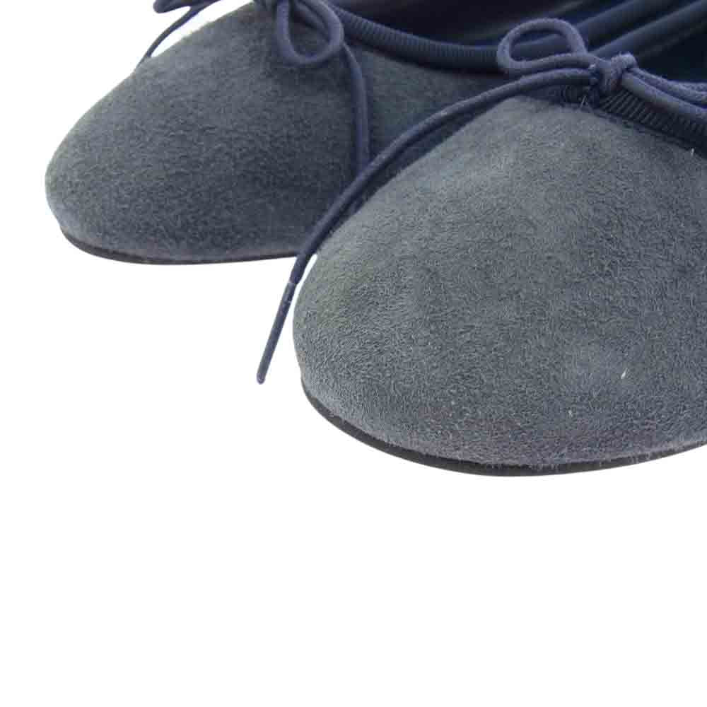 theory セオリー LUXE リュクス 03-9160870 フラット パンプス ネイビー系 36【中古】