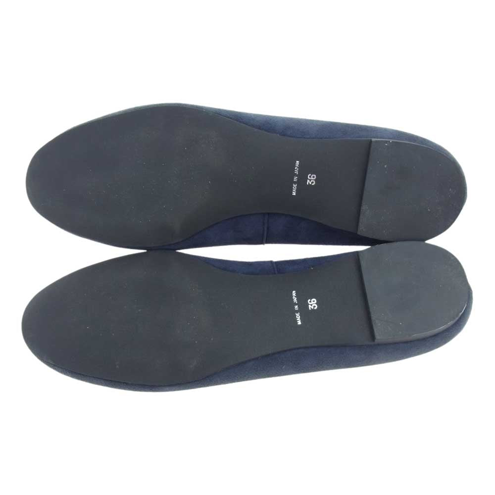 theory セオリー LUXE リュクス 03-9160870 フラット パンプス ネイビー系 36【中古】