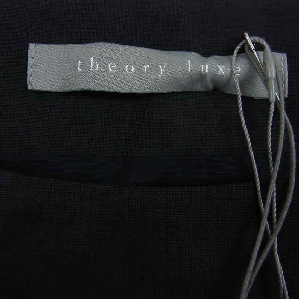 theory セオリー LUXE リュクス 03-9905524 ウール Aライン プリーツ