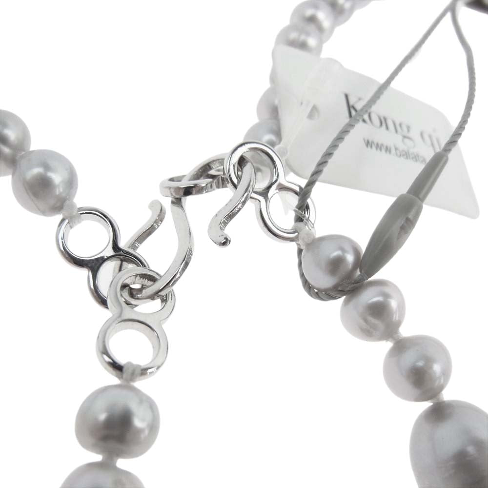 theory セオリー LUXE リュクス 03-9160833 ロング パール ネックレス シルバー系【中古】