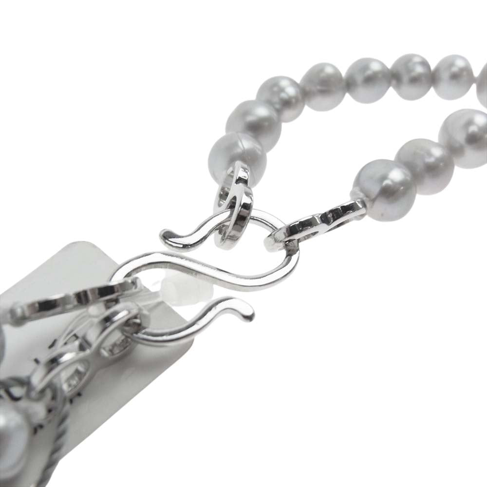 theory セオリー LUXE リュクス 03-9160833 ロング パール ネックレス シルバー系【中古】