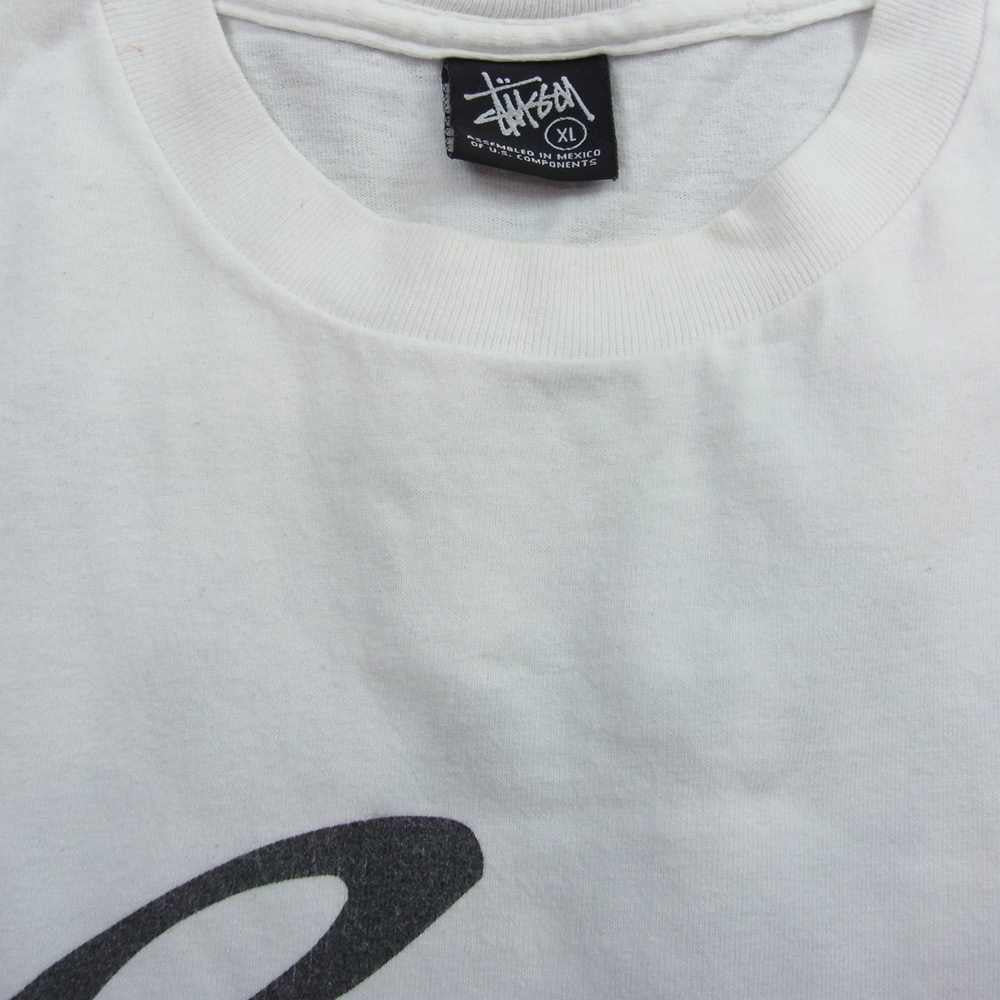 WTAPS ダブルタップス × Stussy ステューシー WORLDTOUR ワールドツアー 半袖 Tシャツ ホワイト系 XL【中古】