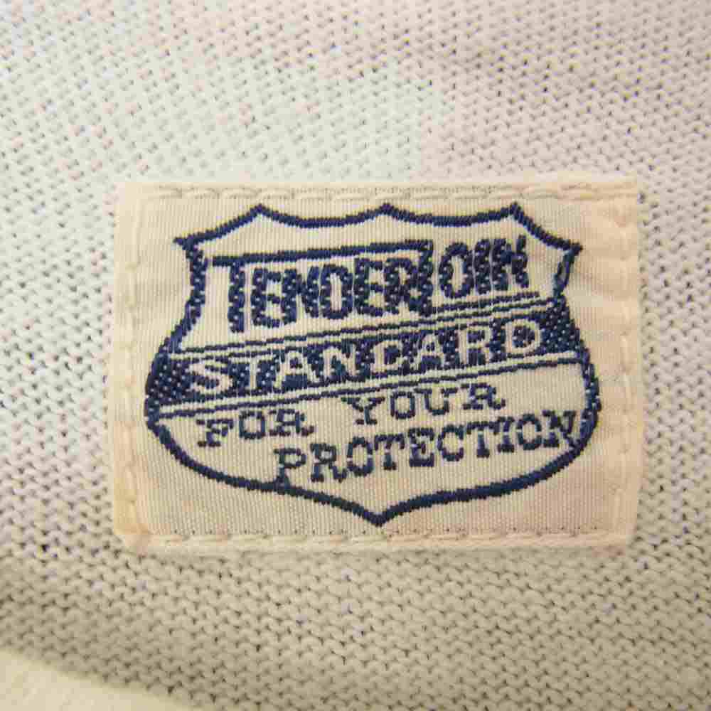 TENDERLOIN テンダーロイン T-TEE POCKET ポケット バックプリント 半袖 Tシャツ ホワイト系【中古】
