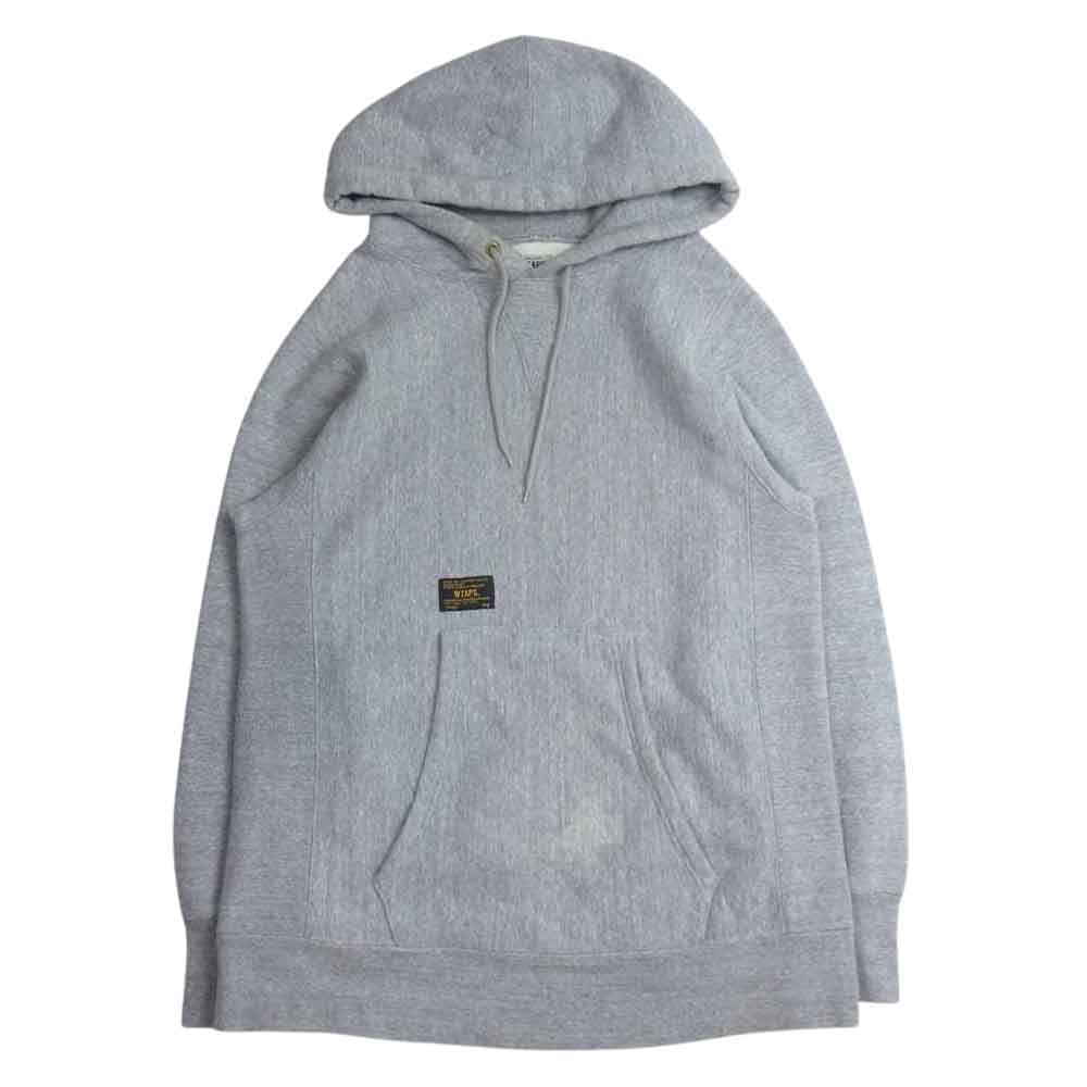 WTAPS ダブルタップス 14AW 142ATDT-CSM13 YOUTHFUL DAYZ HELLWEEK HOODY SWEATER COTTON ユースフルデイズ ヘルウィーク フーディー スウェット プルオーバー パーカー グレー系 M【中古】