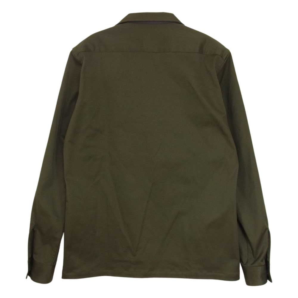 junhashimoto ジュンハシモト 1062110003 SV03 ZIP SHIRTS JACKET ジップ シャツジャケット カーキ系 3【中古】