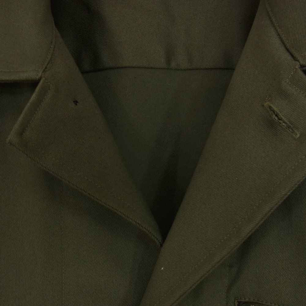 junhashimoto ジュンハシモト 1062110003 SV03 ZIP SHIRTS JACKET ジップ シャツジャケット カーキ系 3【中古】