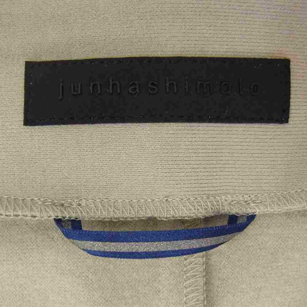 junhashimoto ジュンハシモト 1102120010 CU10 FOMAL CARDIGAN フォーマル カーディガン トリコットン ノーカラー ジャケット グレー系 3【中古】