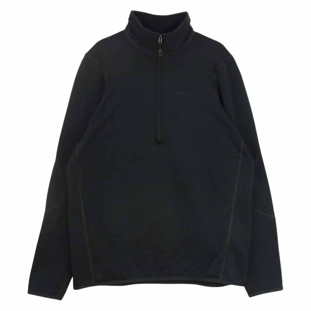 patagonia パタゴニア 12AW 47710 12年製 Piton Pullover ピトン プルオーバー フリースジャケット ブラック ブラック系 L【中古】