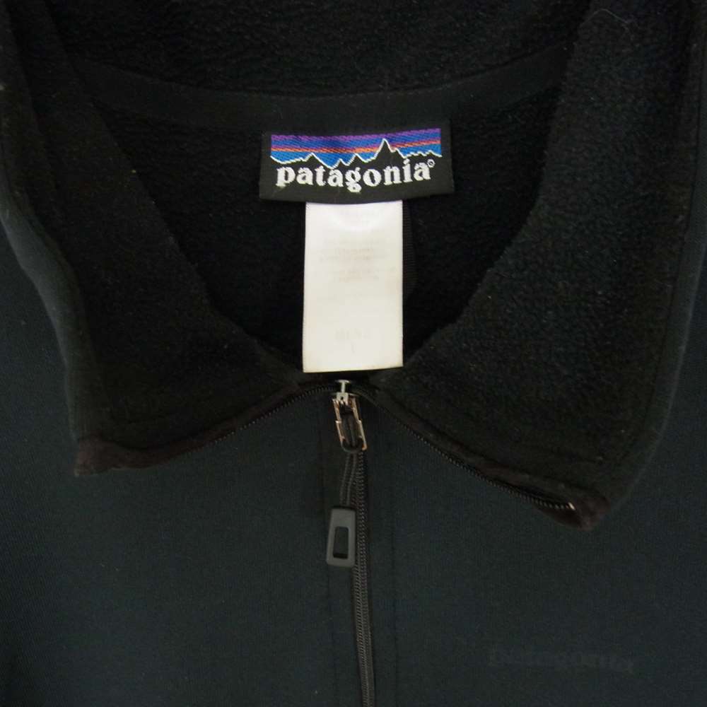 patagonia パタゴニア 12AW 47710 12年製 Piton Pullover ピトン プルオーバー フリースジャケット ブラック ブラック系 L【中古】