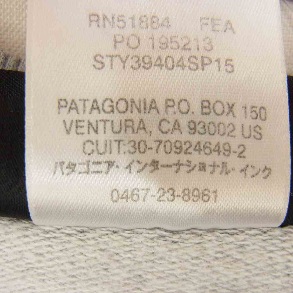 patagonia パタゴニア 15SS 39404 15年製 Flying Fish Midweight Crew Sweatshirt フライングフィッシュ スウェット グレー系 L【中古】