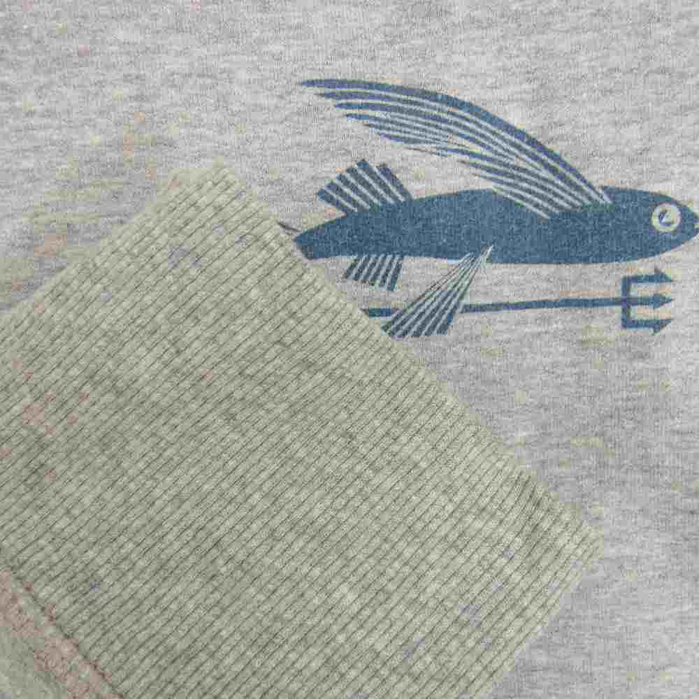 patagonia パタゴニア 15SS 39404 15年製 Flying Fish Midweight Crew Sweatshirt フライングフィッシュ スウェット グレー系 L【中古】