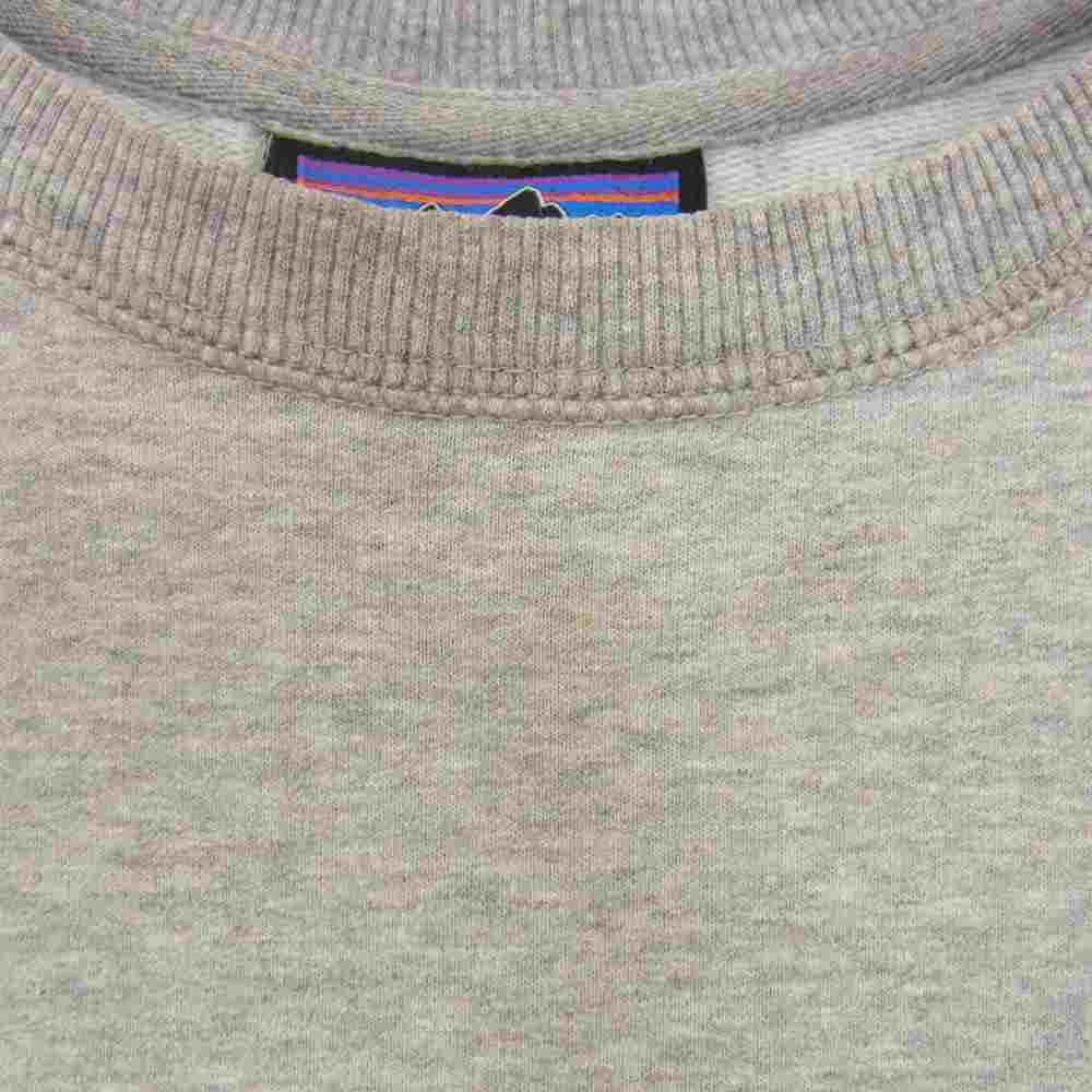 patagonia パタゴニア 15SS 39404 15年製 Flying Fish Midweight Crew Sweatshirt フライングフィッシュ スウェット グレー系 L【中古】