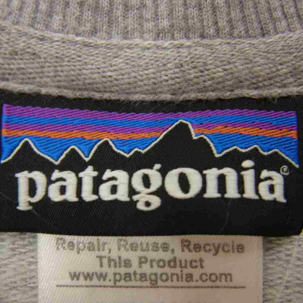 patagonia パタゴニア 15SS 39404 15年製 Flying Fish Midweight Crew Sweatshirt フライングフィッシュ スウェット グレー系 L【中古】