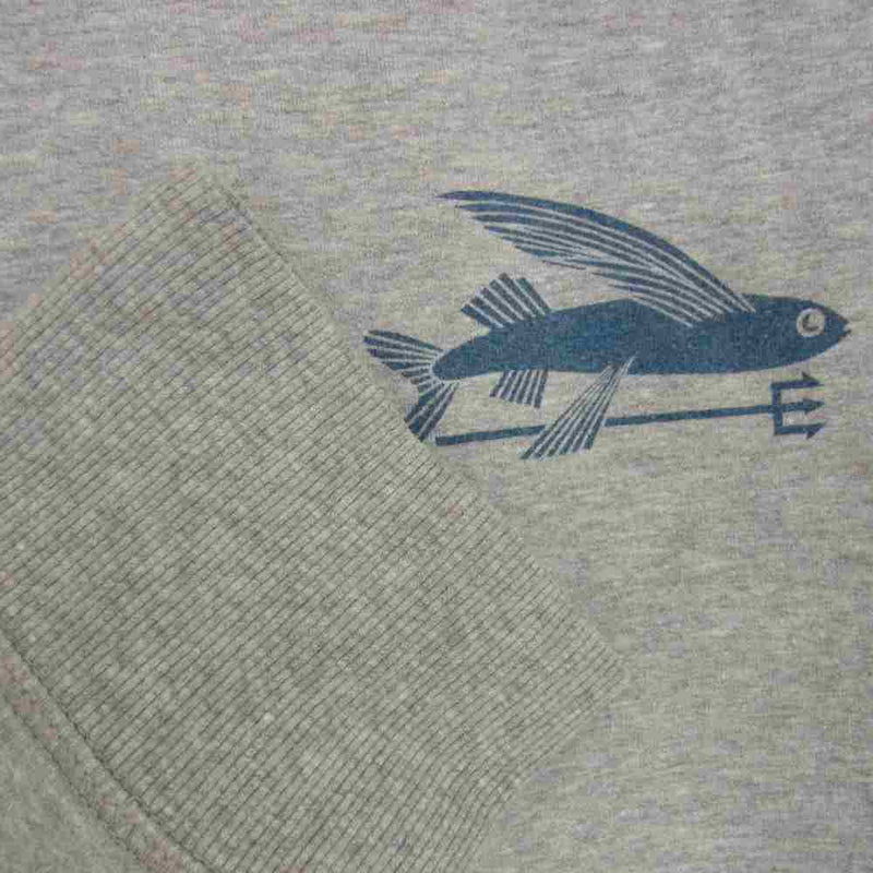 patagonia パタゴニア 15SS 39404 15年製 Flying Fish Midweight Crew Sweatshirt フライングフィッシュ スウェット グレー系 L【中古】
