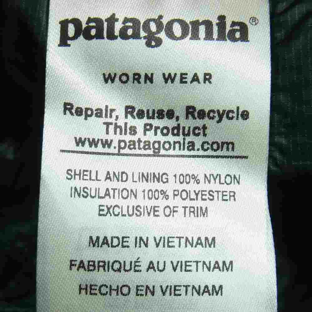 patagonia パタゴニア 18AW 84030 18年製 Micro Puff Hoody メンズ マイクロ パフ フーディ 中綿 ジャケット ダークグリーン系 L【中古】
