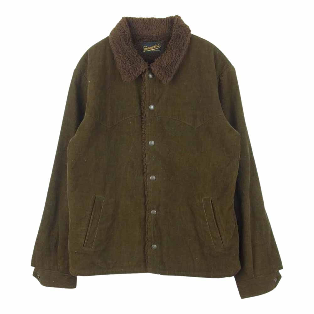 TENDERLOIN テンダーロイン T-SADDLE CORDUROY サドル コーデュロイ ジャケット 日本製 ブラウン系 XS【中古】