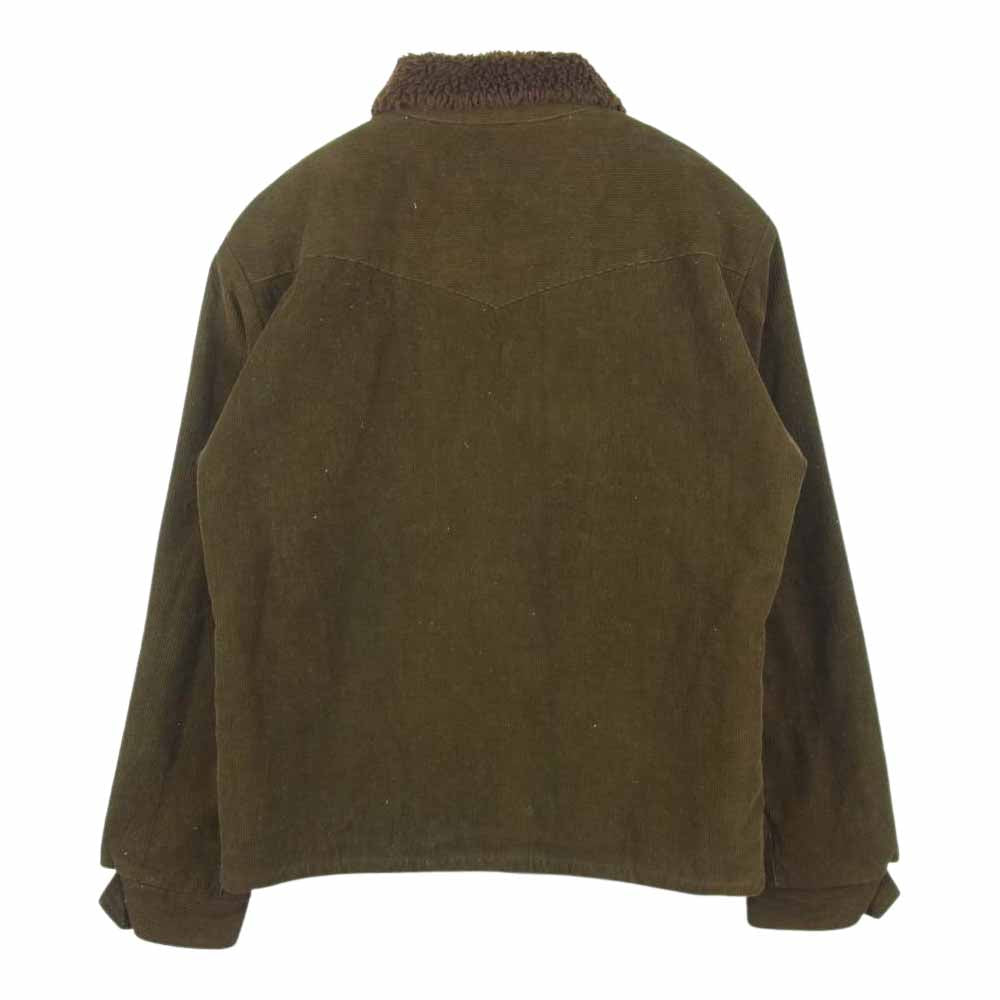 TENDERLOIN テンダーロイン T-SADDLE CORDUROY サドル コーデュロイ ジャケット 日本製 ブラウン系 XS【中古】