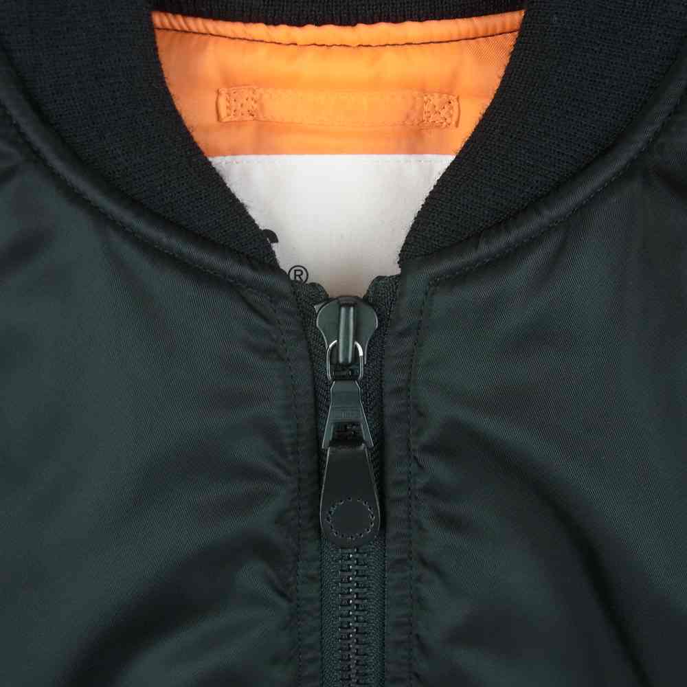 WTAPS ダブルタップス 14AW 142GWDT-JKM YOUTHFULL DAYZ MA-1 JACKET NYLON TWILL ユースフルデイズ ミリタリー フライト ジャケット ブラック系 S【中古】