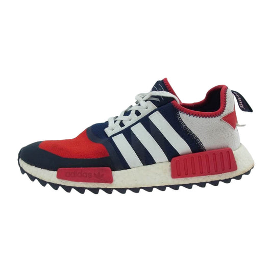 adidas アディダス BA7519 by White Mountaineering NMD TRAIL ホワイトマウンテニアリング スニーカー レッド系 ホワイト系 28cm【中古】