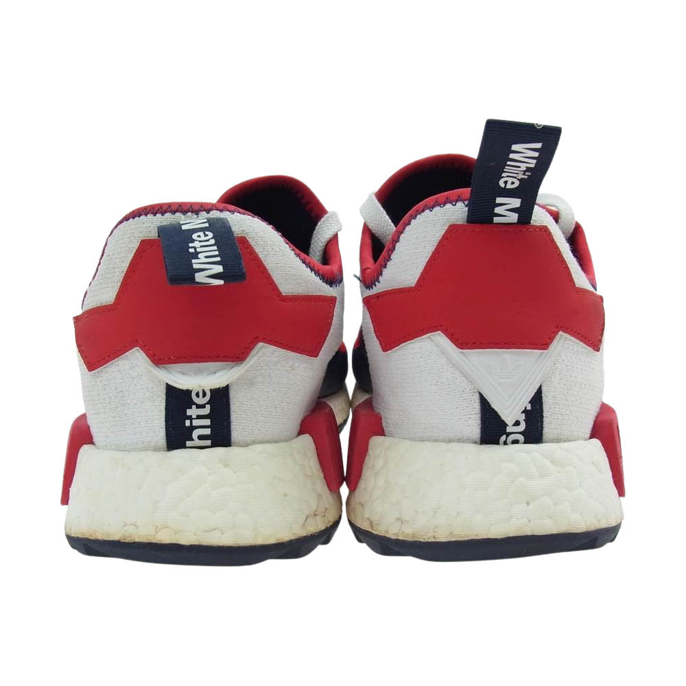 adidas アディダス BA7519 by White Mountaineering NMD TRAIL ホワイトマウンテニアリング スニーカー レッド系 ホワイト系 28cm【中古】