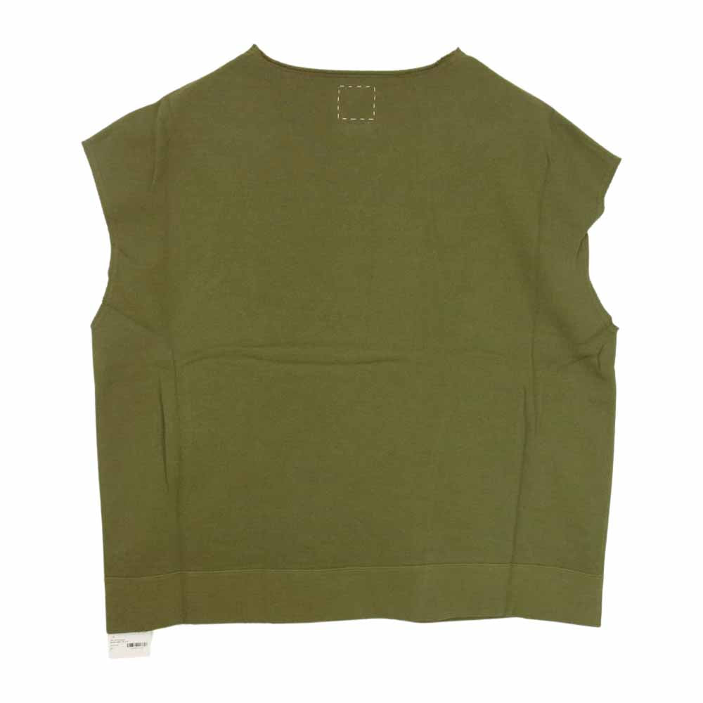VISVIM ビズビム 122105010009 MONDO SWEAT S/L (U.D.)  スリーブレス スウェット カーキ系 3【極上美品】【中古】