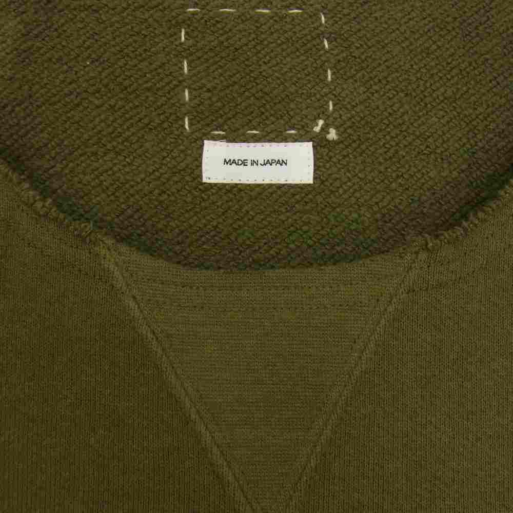 VISVIM ビズビム 122105010009 MONDO SWEAT S/L (U.D.)  スリーブレス スウェット カーキ系 3【極上美品】【中古】