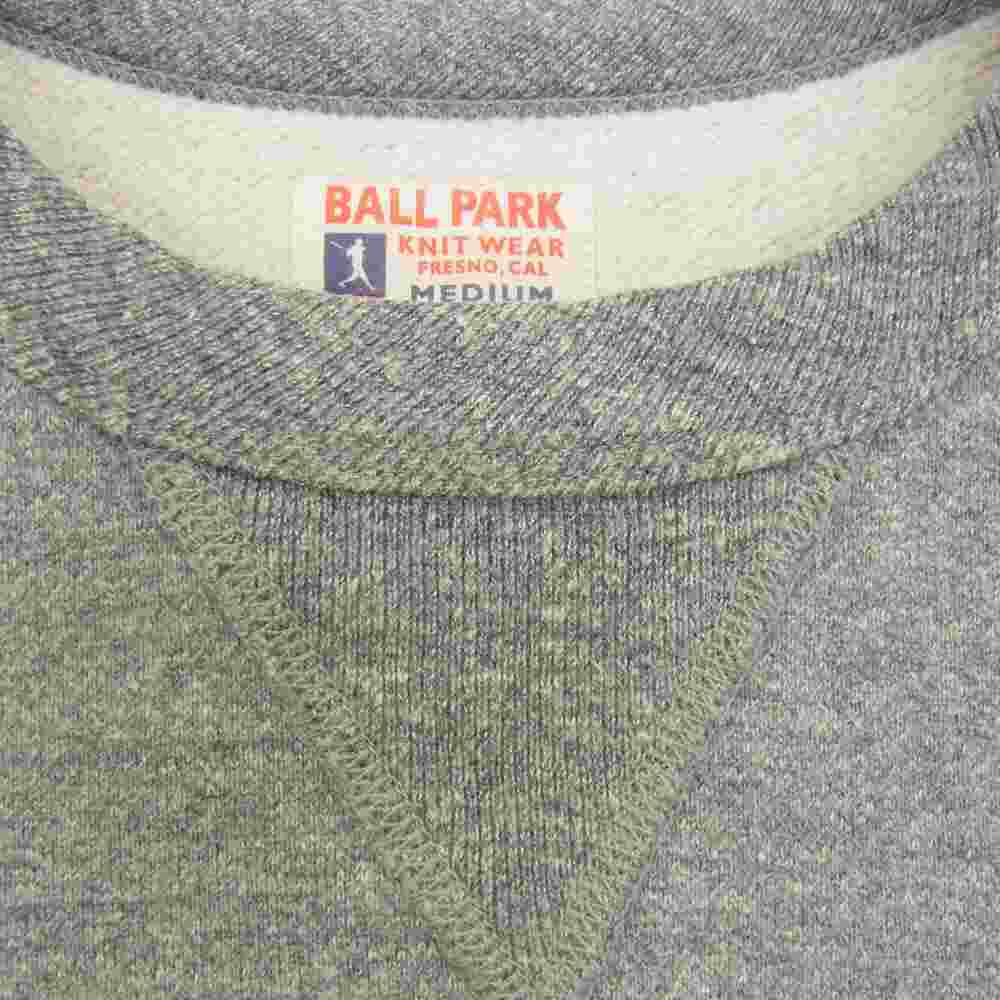The REAL McCOY'S ザリアルマッコイズ MC21018  9OZ. LOOPWHEEL RAGLAN SLEEVE SWEATSHIRT ラグラン 吊り編み ループウィール スウェット グレー系 M【中古】