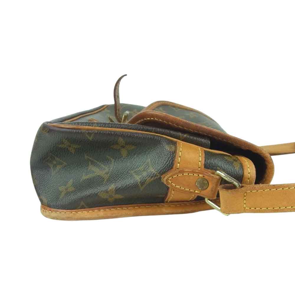 LOUIS VUITTON ルイ・ヴィトン M42250 モノグラム ソローニュ ショルダー バッグ フランス製 ブラウン系【中古】