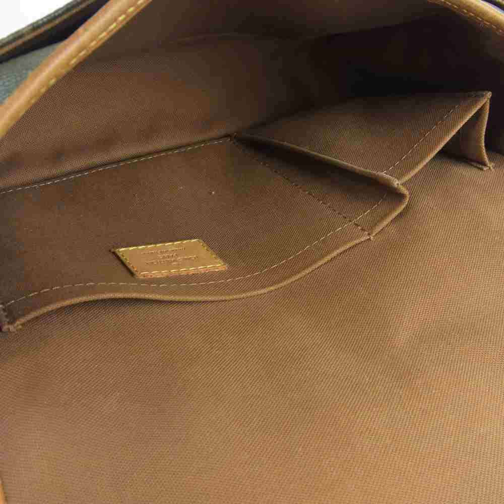 LOUIS VUITTON ルイ・ヴィトン M42250 モノグラム ソローニュ ショルダー バッグ フランス製 ブラウン系【中古】