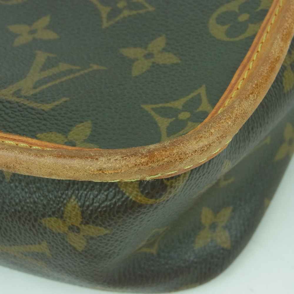 LOUIS VUITTON ルイ・ヴィトン M42250 モノグラム ソローニュ ショルダー バッグ フランス製 ブラウン系【中古】