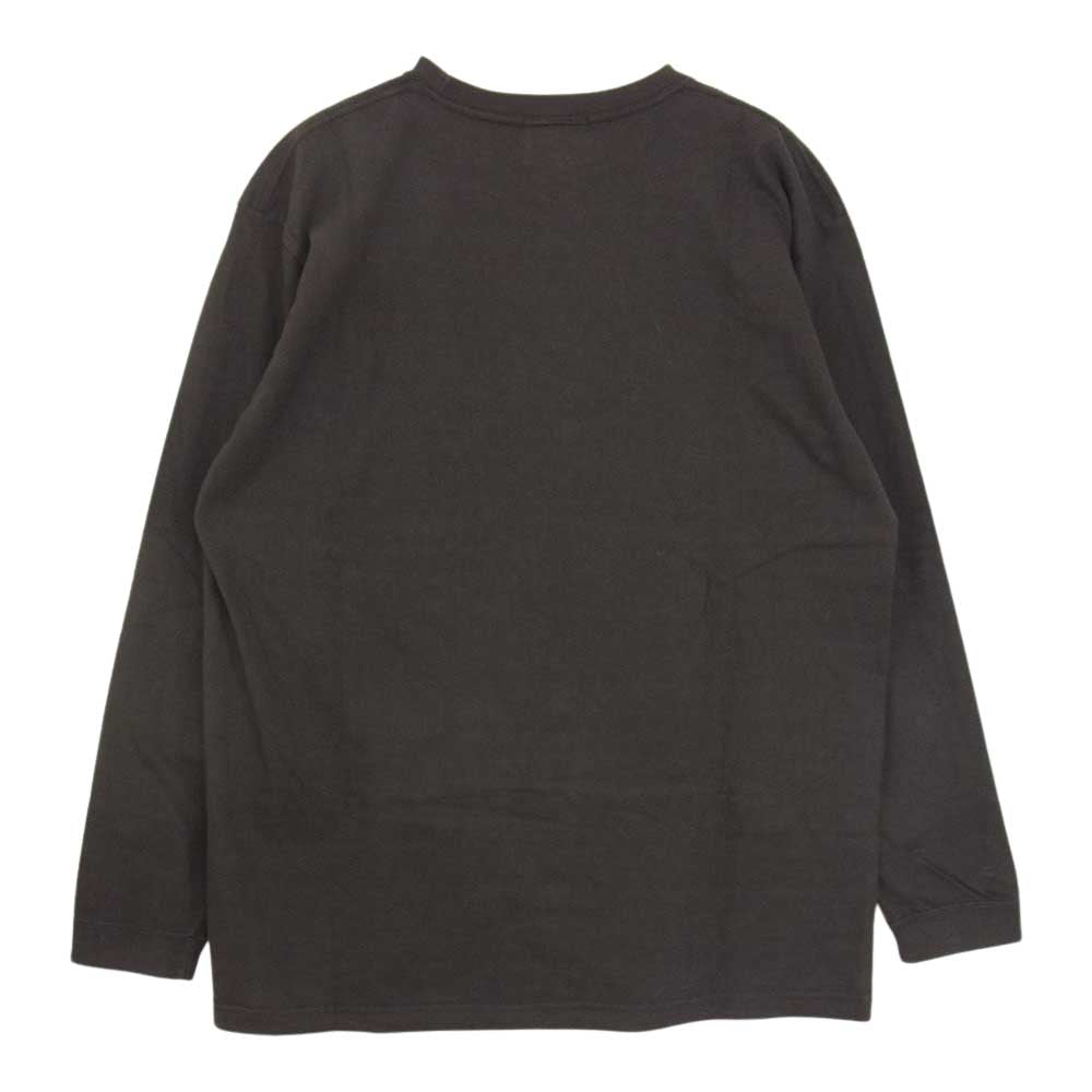 キャプテンズヘルム ローズ ロゴ プリント 長袖 Tシャツ グレー系 XL【中古】