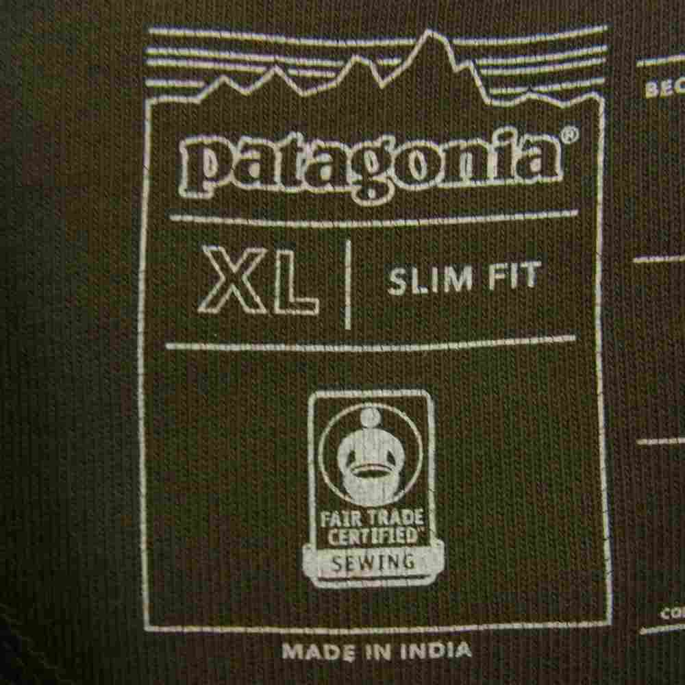 patagonia パタゴニア 20AW 39603 P-6 Logo Organic Crew Sweatshirt ロゴ オーガニック クルー スウェットシャツ カーキ系 XL【中古】
