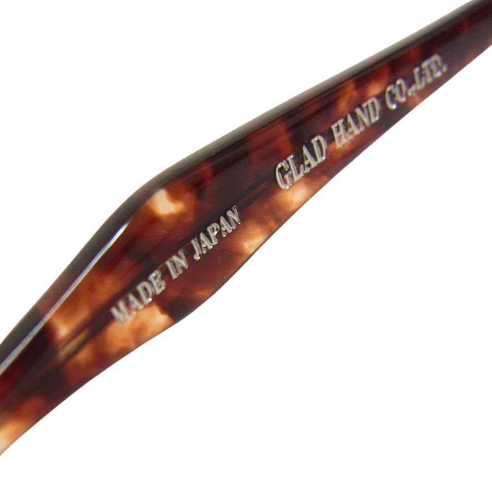 GLADHAND & Co. グラッドハンド 丹羽雅彦 ブロウタイプ サーモント メガネ 眼鏡 ブラウン系【中古】