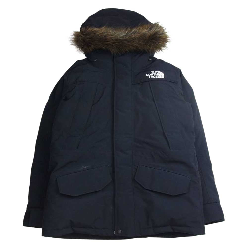 THE NORTH FACE ノースフェイス ND91807 Antarctica Parka アンタークティカ ファー ダウン パーカ ジャケット ブラック系 XL【中古】